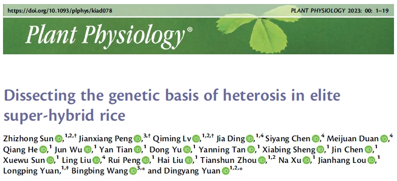 Plant Physiology 2023